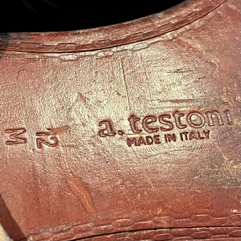 A Testoni men’s 12 monk strap Italy - Picture 7 of 9